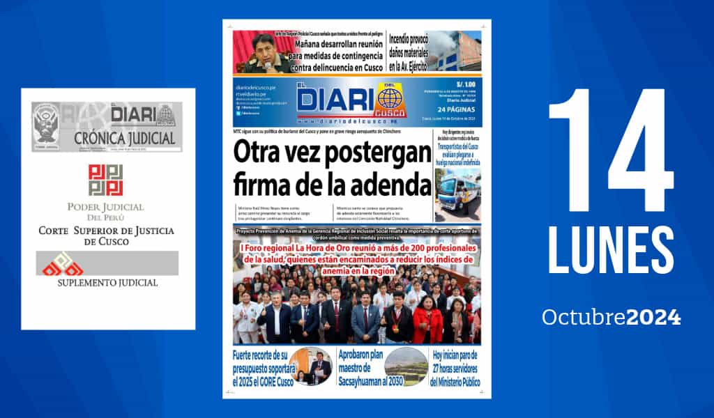 Edición Impresa | Lunes 14 10 2024