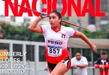 Récord nacional para Kimberly Flores en lanzamiento de jabalina - Eldiario W